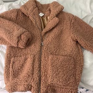 Cozy Fleece Teddy bear jacket
